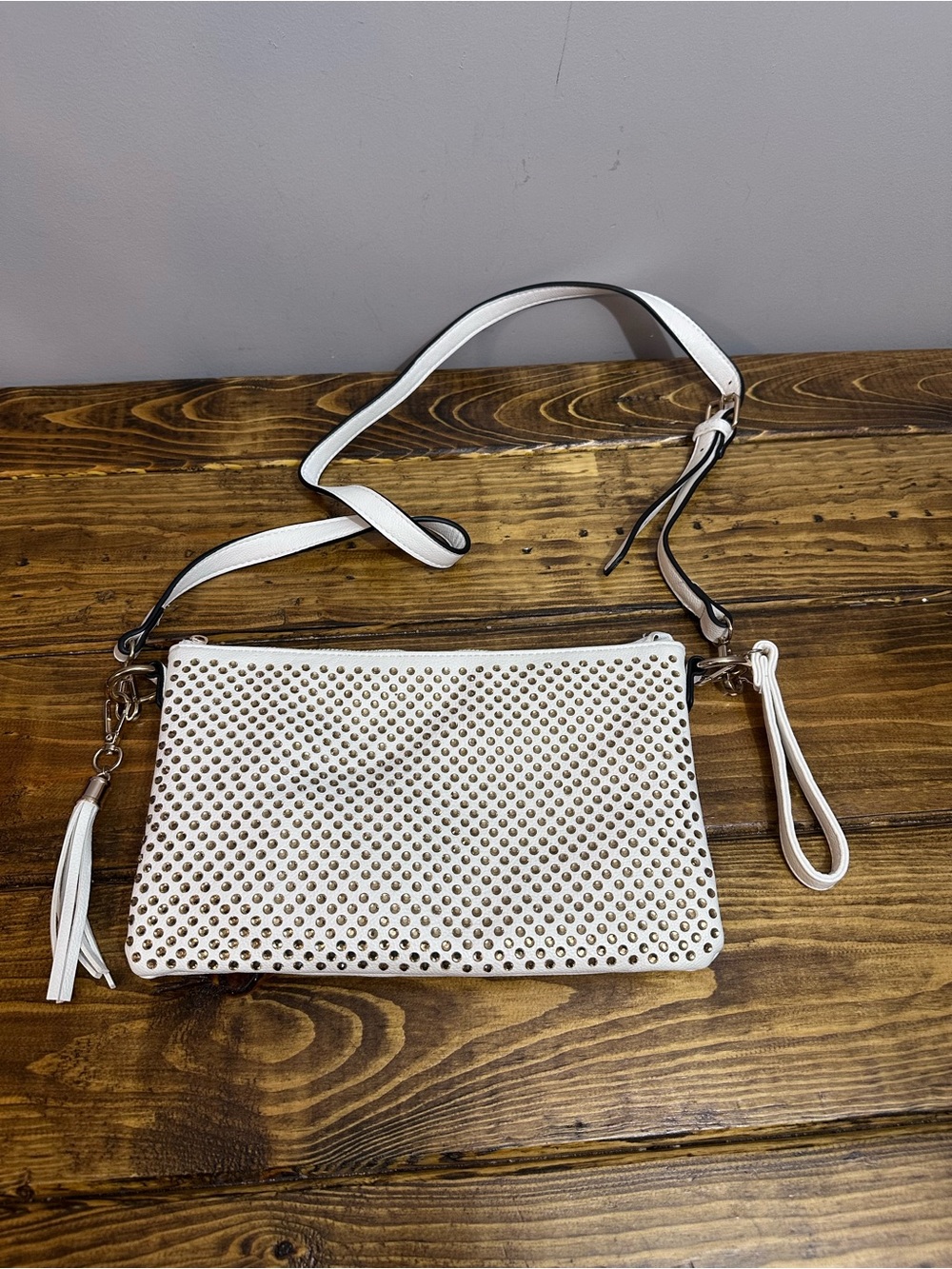 C+C Studded Handbag